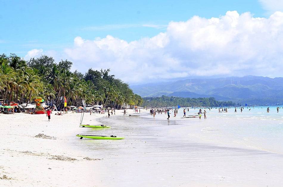 Boracay spiaggia bianca Filippine