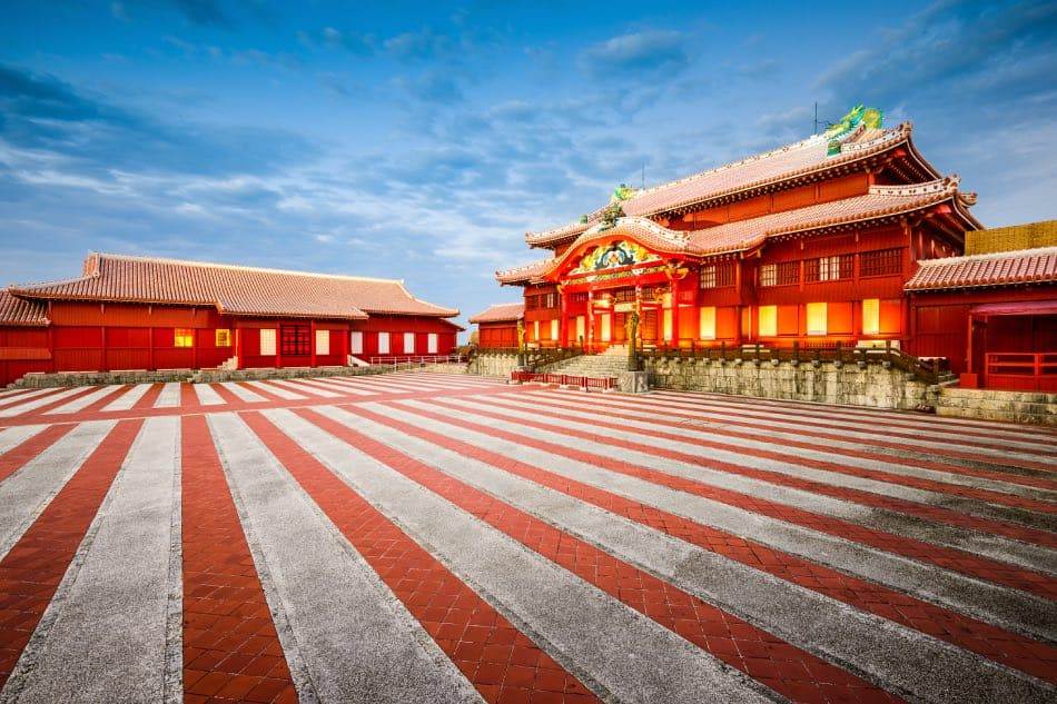 Castello di Shuri in Okinawa  