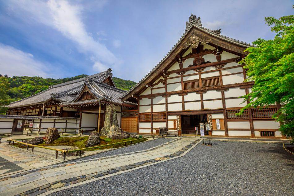 Kuri Temple Tenryuji Tempio Zen, Kyoto