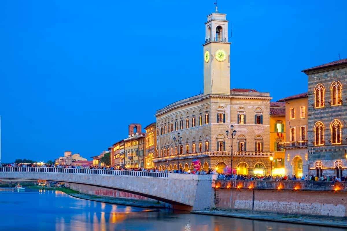 ponte di mezzo pisa