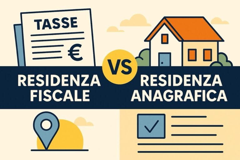 Residenza Fiscale o Anagrafica? Ecco Come Cambia il Fisco